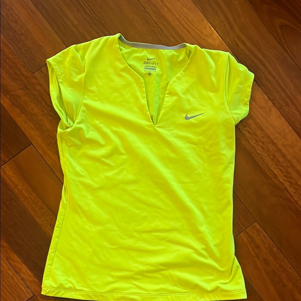 Nike Dri-FIT Bright Yellow Tee
